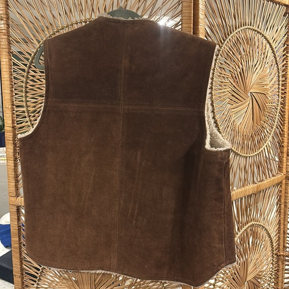 Vintage Suede and Sterling Vest - Picture 3 of 3